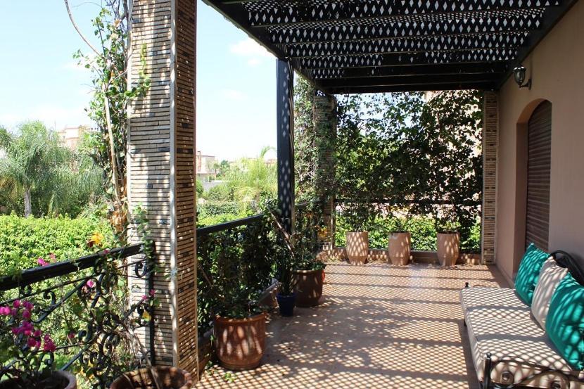 Magnifique Villa Avec Piscine Chauffee Que Pour Famille Marrakesh Exterior foto